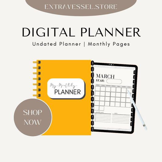 Monthly Digital Planner